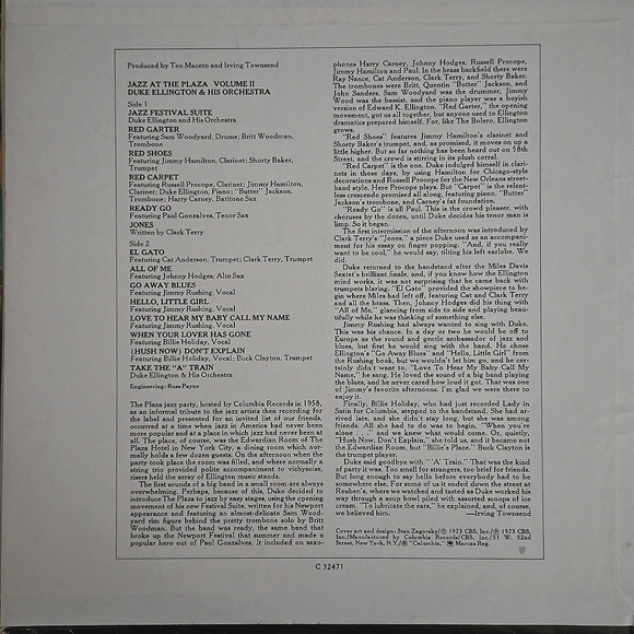 LP of Jazz at the Plaza II with Duke Ellington and His Orchestra - Picture 2 of 6